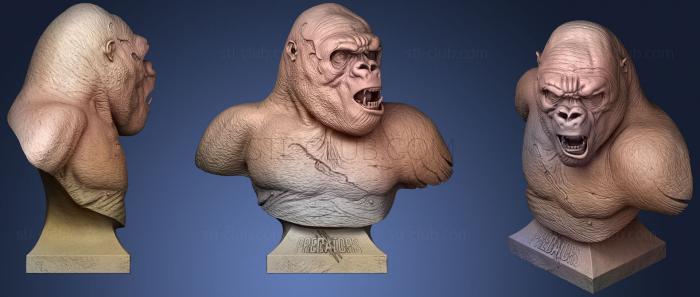 3D model Killer Gorilla (STL)